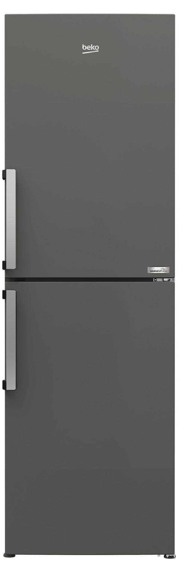 BEKO CRFP3691VG beko graphite frost free fridge freezer with harvestfresh