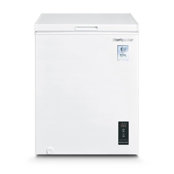 Montpellier MCF140EW montpellier white 142l chest freezer