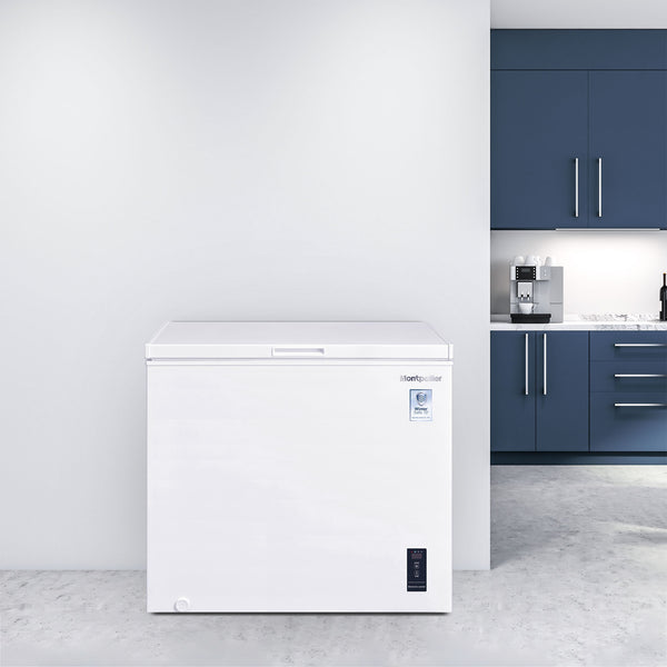 MONTPELLIER MCF200EW montpellier white 198l chest freezer