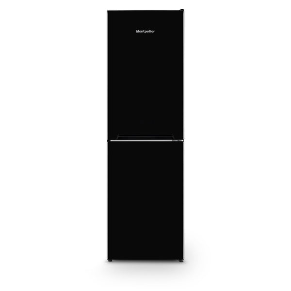 Montpellier MLF1770EK black low frost fridge freezer