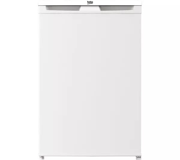 Beko UFF4584W beko white frost free undercounter freezer