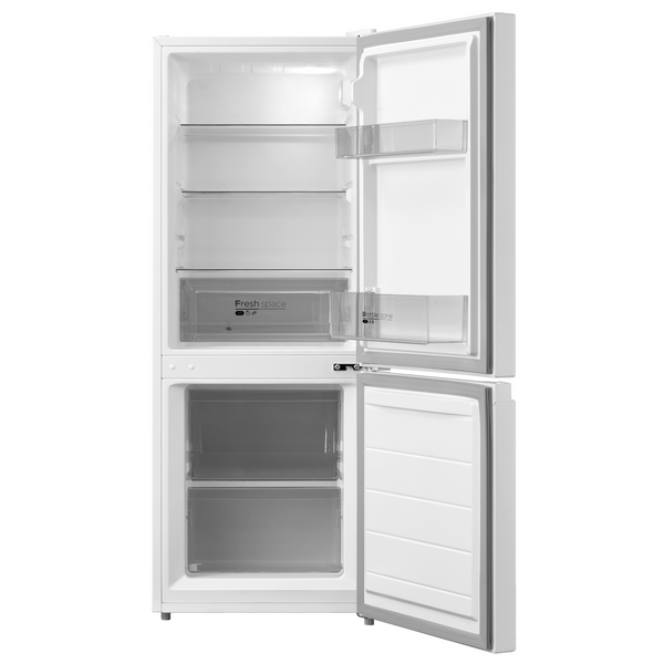 Midea MDRB202FGE01 midea white low frost fridge freezer