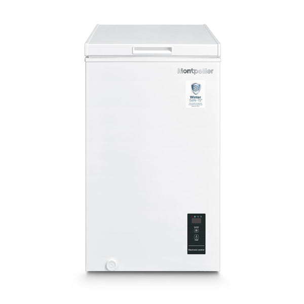 Montpellier MCF100EW montpellier white 99l chest freezer