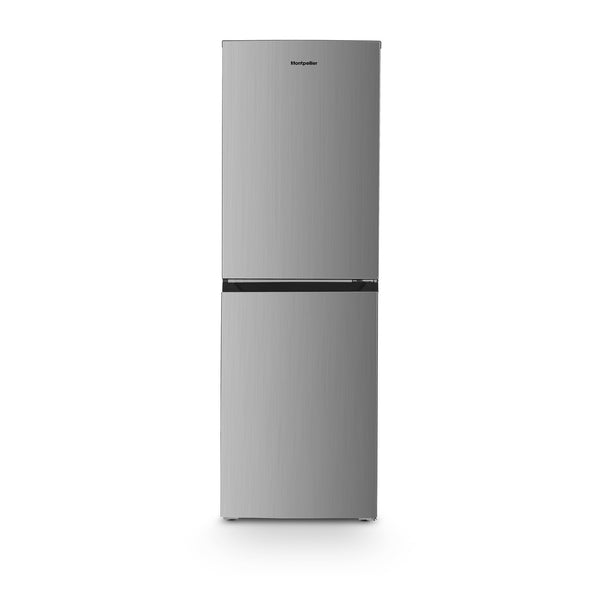 Montpellier MNF167ES montpellier silver no frost fridge freezer