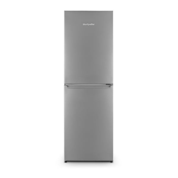 Montpellier MS175ES montpellier silver static fridge freezer