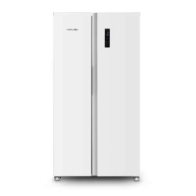 Montpellier MSBS442W white 442l no frost side by side fridge freezer